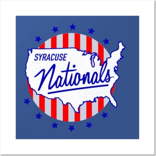 Historical Syracuse Nationals Basketball 1950 Posters and Art